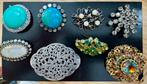 Diverse vintage broches, Sieraden, Tassen en Uiterlijk, Broches, Ophalen of Verzenden, Gebruikt, 4 tot 7 cm, Overige kleuren