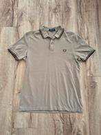 Prachtige khaki grijze polo van Fred Perry, maat M. Heren., Kleding | Heren, Maat 48/50 (M), Onb, Ophalen of Verzenden, Fred Perry
