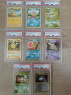 Pokémon PSA slabs WOTC, Ophalen of Verzenden, Zo goed als nieuw, Losse kaart, Foil