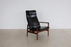 vintage easy chair | fauteuil | teak | jaren 60 | Zweden, Huis en Inrichting, Fauteuils, Gebruikt, Ophalen of Verzenden, Hout