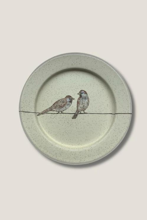 Handbeschilderd bordje 'Musjes', Huis en Inrichting, Woonaccessoires | Wanddecoraties, Zo goed als nieuw, Ophalen of Verzenden