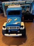 Toyota landcruiser bestuurbaar radiografisch vintage 1979, Zo goed als nieuw, Auto onroad, Overige schalen, Overige typen