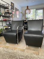 2 leren fauteuils (Koinor), Huis en Inrichting, Ophalen, Gebruikt, Modern, 50 tot 75 cm