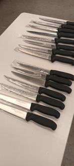 14 stuks slagers messen snijmessen slagerij horeca catering, Ophalen, Nieuw, Rvs of Chroom