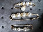 Vintage sieraden broches, Sieraden, Tassen en Uiterlijk, Broches, Verzenden, Overige kleuren, Overige materialen