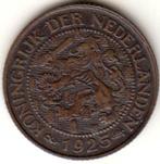 1 cent 1925 P- met donkere muntplaat, Postzegels en Munten, Munten | Nederland, Koningin Wilhelmina, 1 cent, Losse munt, Verzenden