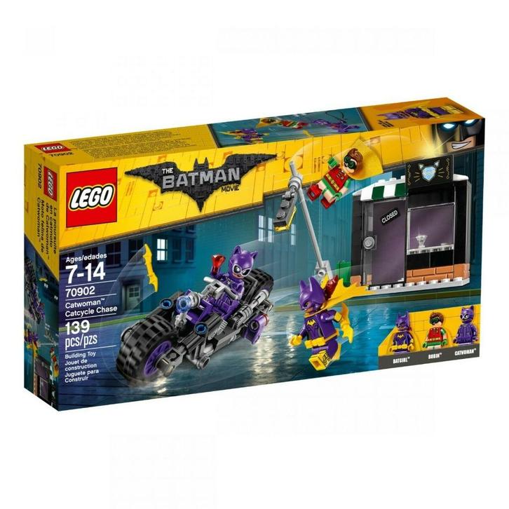 70902 / 70905 / 70917 Batman batmobile catwoman, Kinderen en Baby's, Speelgoed | Duplo en Lego, Nieuw, Lego, Complete set, Ophalen of Verzenden