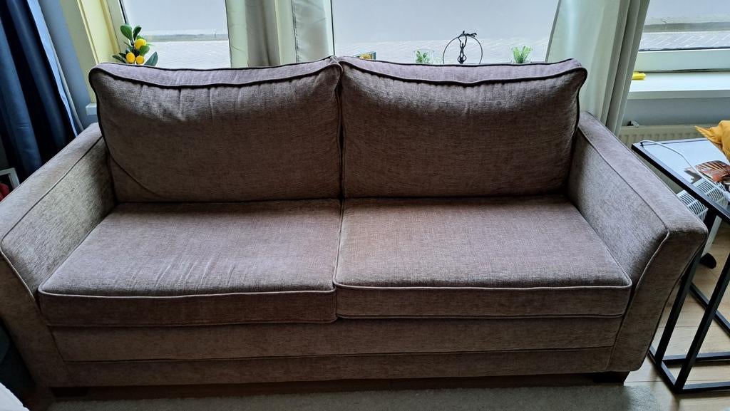 Mooie 2-zits bank, 200cm breed, Huis en Inrichting, Banken | Bankstellen, Ophalen, Gebruikt, 150 tot 200 cm, Tweepersoons