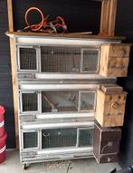 Kweekkooi trespa 3 vaks cubus in voerplatteaus, Dieren en Toebehoren, Ophalen, Zo goed als nieuw