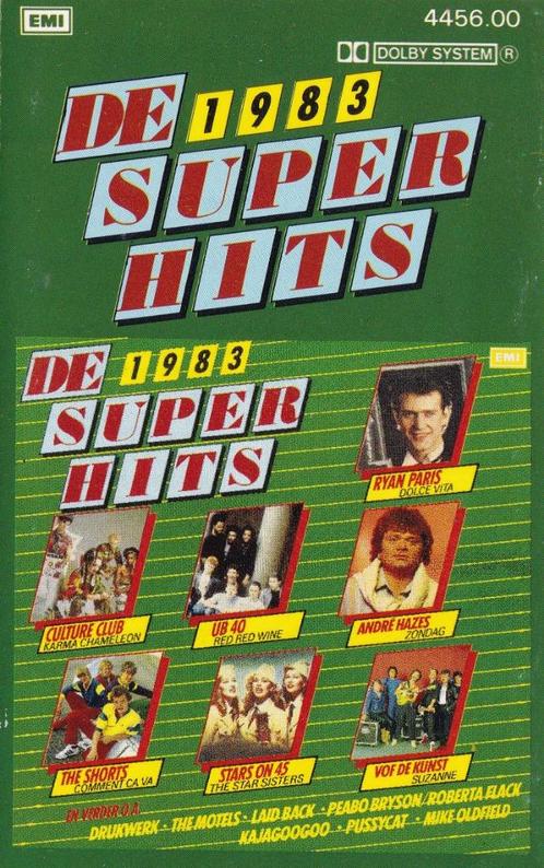 Cassettebandje Various – De 1983 Superhits, Cd's en Dvd's, Cassettebandjes, Zo goed als nieuw, Origineel, Pop, 1 bandje, Verzenden