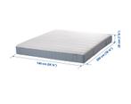 Pocketvering Matras Zo goed als NIEUW  140x200, Ophalen, Tweepersoons, 140 cm, Zo goed als nieuw