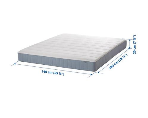 Pocketvering Matras Zo goed als NIEUW  140x200, Huis en Inrichting, Slaapkamer | Matrassen en Bedbodems, Zo goed als nieuw, 140 cm