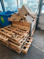 Pallet afval Hout - Diverse Maten, Doe-het-zelf en Verbouw, Hout en Planken, Ophalen, Gebruikt, 25 tot 50 mm, Pallet