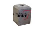 Hardstenen sokkel met facet 185x185mm. Kijk in onze webshop!, Tuin en Terras, Schuttingen, Verzenden, Nieuw, IJzer, Minder dan 3 meter
