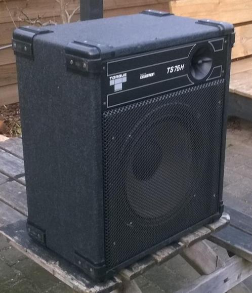 Luidsprekers 12 inch 150 Watt en versterker, Audio, Tv en Foto, Luidsprekers, Gebruikt, Overige typen, 120 watt of meer, Overige merken
