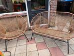 Loungeset Rotan, Ophalen of Verzenden, Zo goed als nieuw