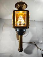 2x Koets Lamp met werkende elektrische lamp., Ophalen of Verzenden