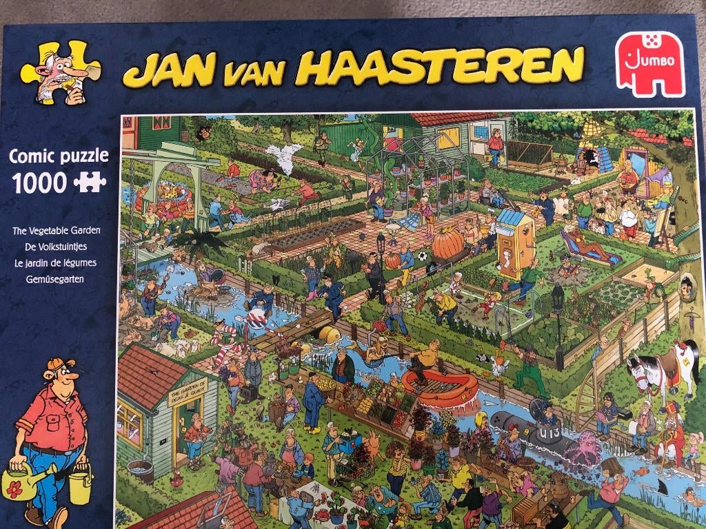 Van Haasteren puzzels 1000 stukjes, Hobby en Vrije tijd, Ophalen, 500 t/m 1500 stukjes, Zo goed als nieuw, Legpuzzel