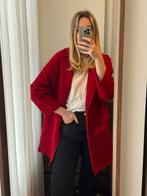 Massimo dutti wool coat, Kleding | Dames, Ophalen of Verzenden, Zo goed als nieuw, Beige