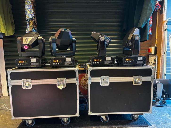 JB-SYSTEMS iMove 5s Movingheads met Flightcase, Muziek en Instrumenten, Licht en Laser, Gebruikt, Licht, Geluidgestuurd, Kleur