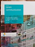 Te koop! Leren Communiceren., Ophalen of Verzenden, Nieuw, Economie en Marketing, Noordhoff Uitgevers