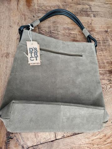 DSTRCT Shopper tas van leer