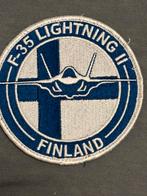 Embleem F-35 lightning II Finland, Verzenden, Nieuw, Patch, Badge of Embleem