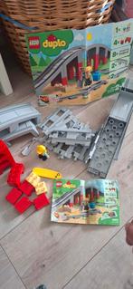 Duplo treinbaan met brug, Ophalen of Verzenden, Gebruikt, Duplo