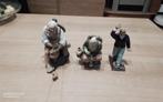 3 prachtige chinese beeldjes, porselein/keramiek, Ophalen of Verzenden, Gebruikt, Mens