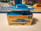 Matchbox Lesney Nr.9d Boat & Trailer, Ophalen of Verzenden, Zo goed als nieuw, Auto