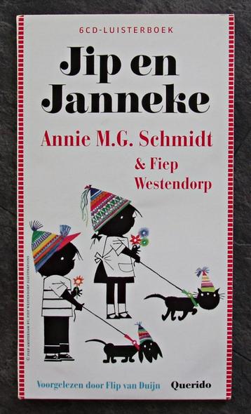 Luisterboek 6 CD - Jip en Janneke - Annie M.G. Schmidt beschikbaar voor biedingen
