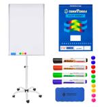 Flipover Whiteboard - Verrijdbaar - 100 x 70 CM, Ophalen, Zo goed als nieuw, Whiteboard