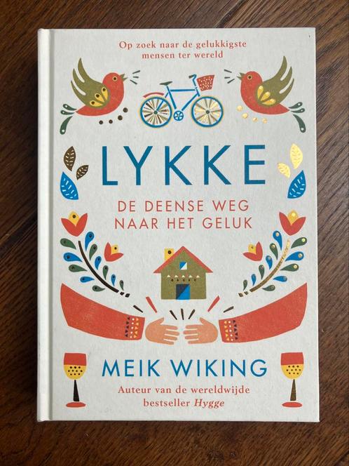 Meik Wiking: Lykke - De Deense weg naar het geluk, Boeken, Overige Boeken, Zo goed als nieuw, Ophalen of Verzenden