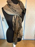 143 Expresso sjaal in khaki groen/zwart, Expresso, Verzenden, Zo goed als nieuw, Sjaal