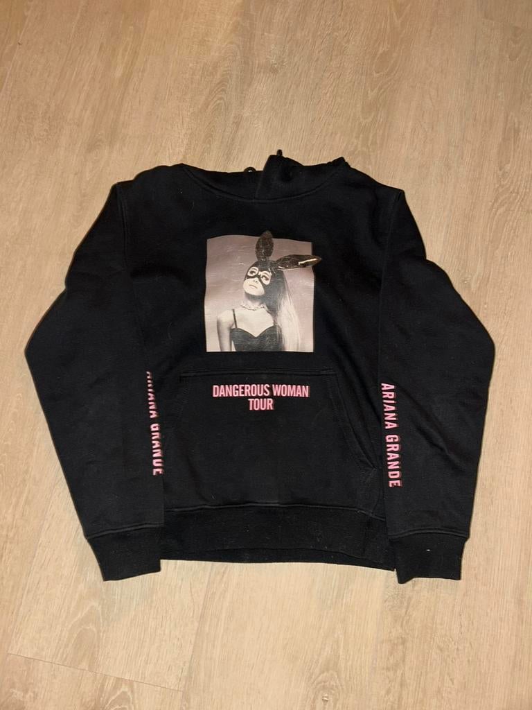 Ariana Grande trui ‘Dangerous woman tour’, Verzenden, Gedragen, Maat 36 (S), Zwart