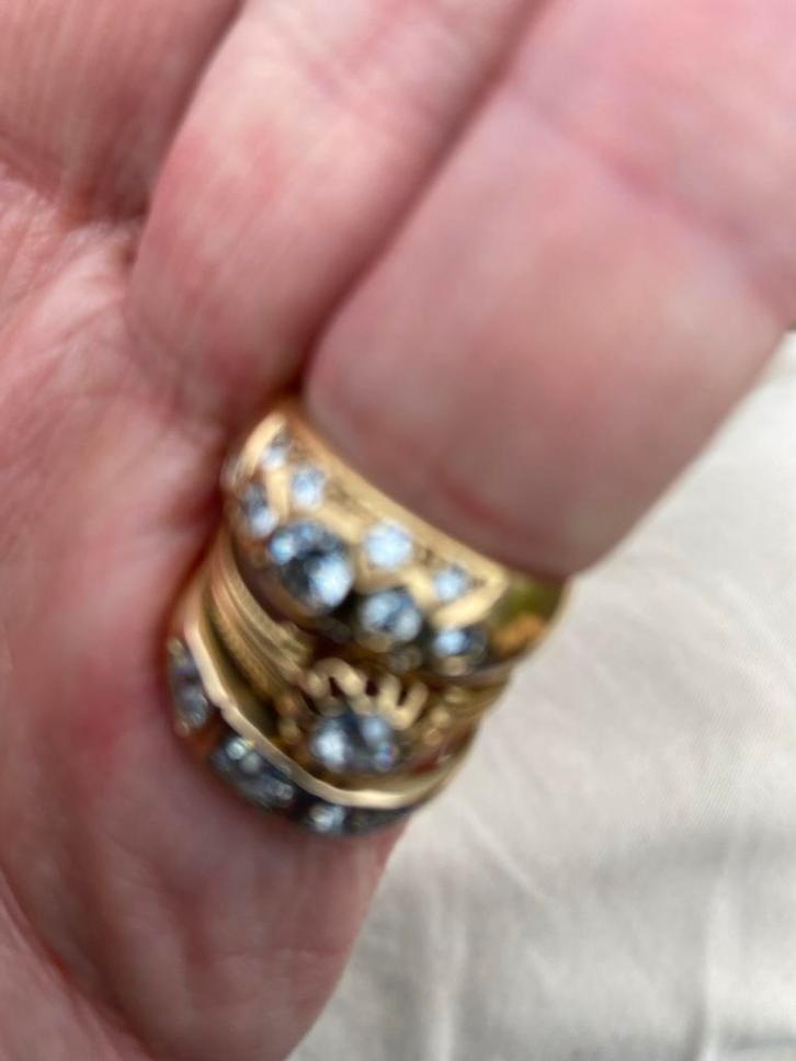 Oud Goud Gevraagd - Erfenissen en Ontdekkingen, Sieraden, Tassen en Uiterlijk, Ringen, Gebruikt, Dame of Heer, 18 tot 19, Goud