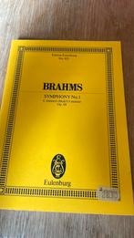 Brahms Symphony No 1, Ophalen of Verzenden, Zo goed als nieuw, Overige soorten, Klassiek