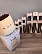 Nieuw! Beige SMEG messenblok met 6 messen Knife Block, Ophalen of Verzenden, Nieuw