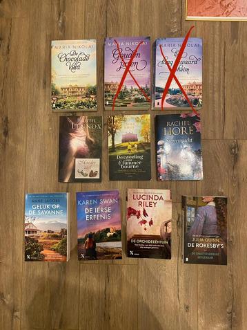 Boekenpakket Romans - €5 per stuk beschikbaar voor biedingen