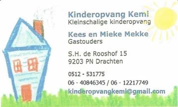 Flexibele opvang, ook voor kinderen met een "rugzakje" beschikbaar voor biedingen