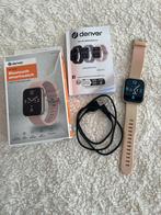 Bleutooth smartwatch, Sieraden, Tassen en Uiterlijk, Smartwatches, Ophalen of Verzenden, Zo goed als nieuw, Roze, Android