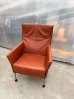 Bruin Montis Chaplin fauteuil, Huis en Inrichting, Fauteuils, Ophalen, Gebruikt, Leer, 50 tot 75 cm