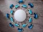 Blauwe auto lamp voor de kleine kinderkamer., Kinderen en Baby's, Kinderkamer | Inrichting en Decoratie, Ophalen of Verzenden
