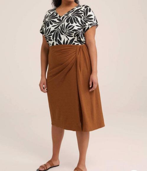 Nieuw Mooie jersey damesrok maat 50 kleur  hazelnootbruin, Kleding | Dames, Rokken, Nieuw, Maat 46/48 (XL) of groter, Bruin, Onder de knie