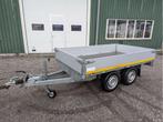 Eduard plateauwagen 257x150 2000 kg aluminium borden, Auto diversen, Aanhangers en Bagagewagens, Eduard, Gebruikt, -, -