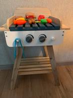Speelgoed BBQ van hout met accessoires, Ophalen of Verzenden, Zo goed als nieuw