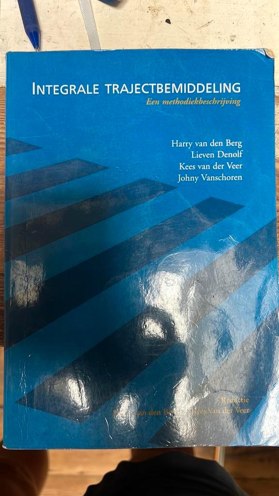 Integrale Trajectbemiddeling, Boeken, Studieboeken en Cursussen, Gelezen, HBO, Alpha, Ophalen of Verzenden