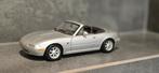 1:18 Mazda Mx-5 Zilver Grijs van Gate, Hobby en Vrije tijd, Ophalen of Verzenden, Nieuw, Auto, Overige merken