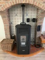 Qlima Pelletkachel Viola 85 S-line - 7.6kW - Zwart, Ophalen, Gebruikt
