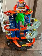 Hot weels city robot T-rex ultieme garage, Ophalen, Zo goed als nieuw, Handmatig, Hot Wheels